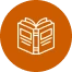 book-circle-orange-icon